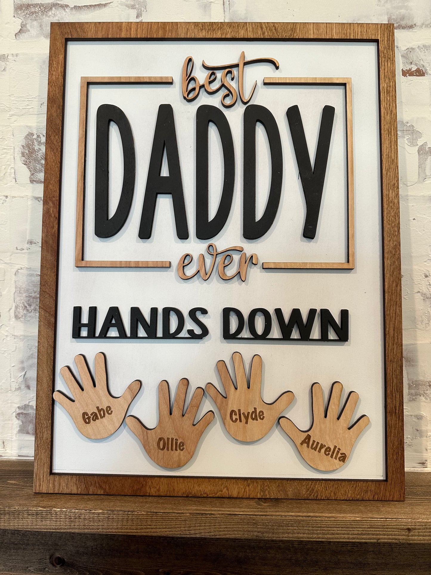 Best Daddy Hands Down