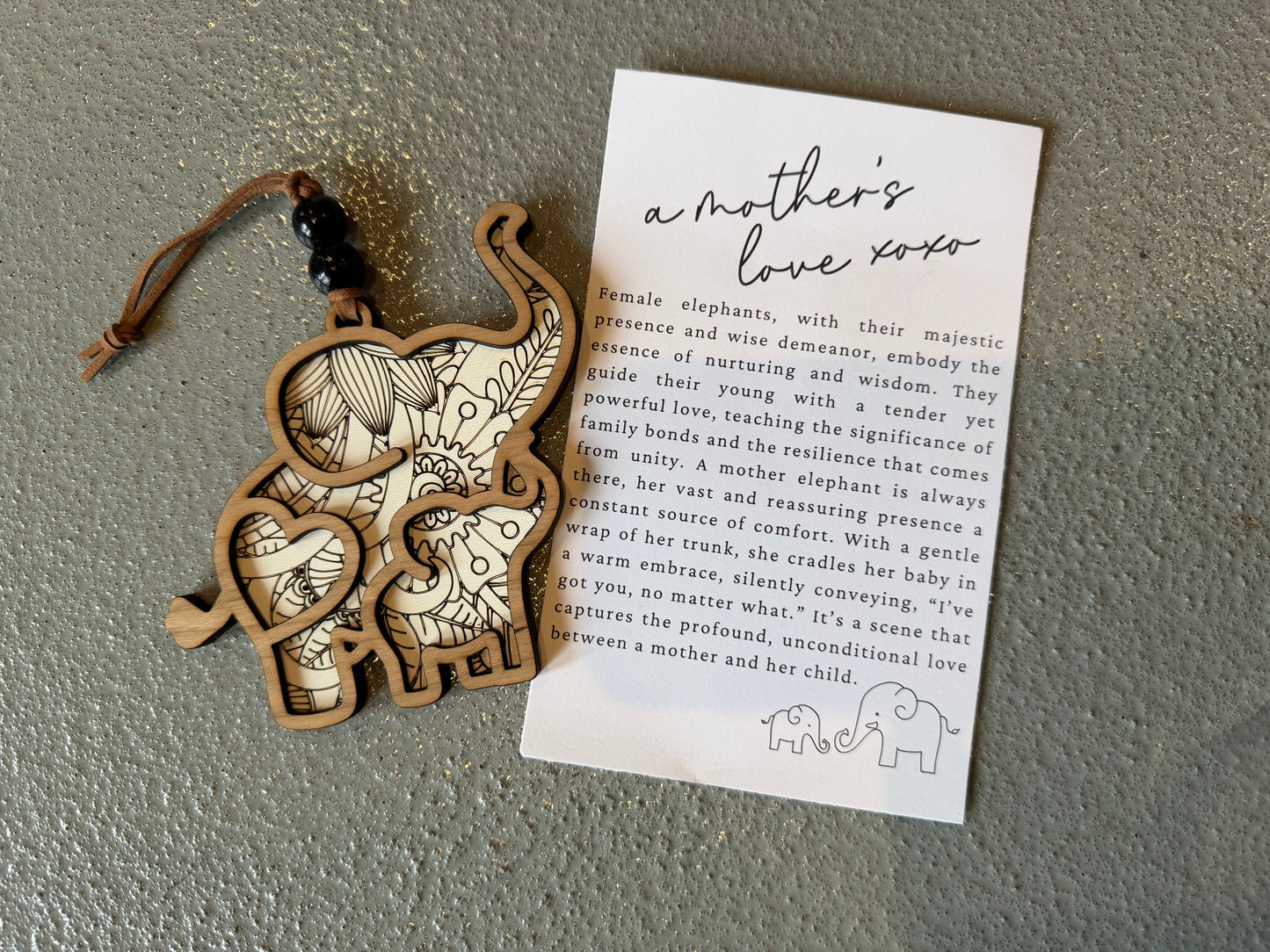 A mother's Love Storybook Ornament