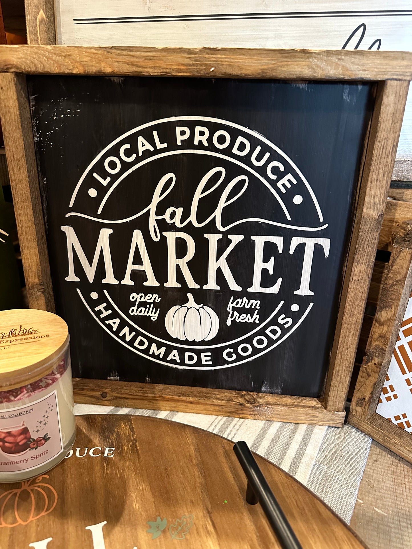 Fall Market Sign