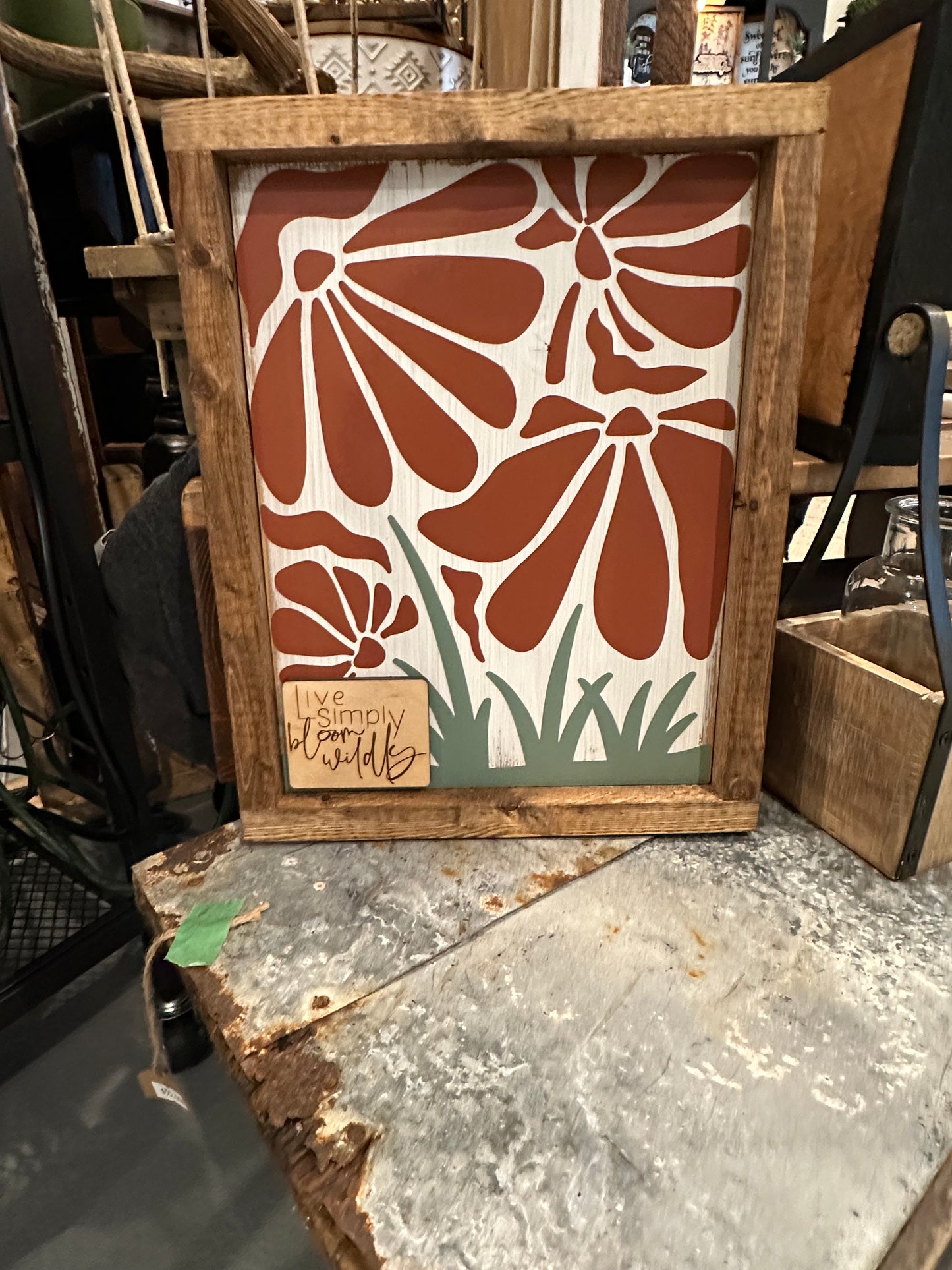 Live Simply bloom wildly