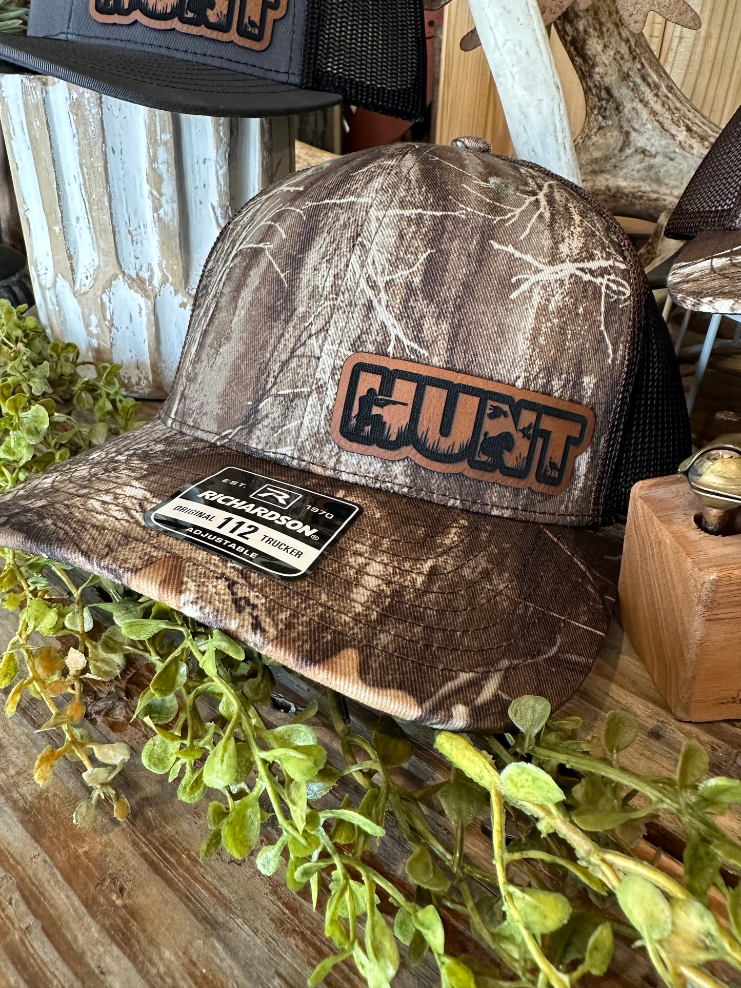 Hunt Word Patch Hat