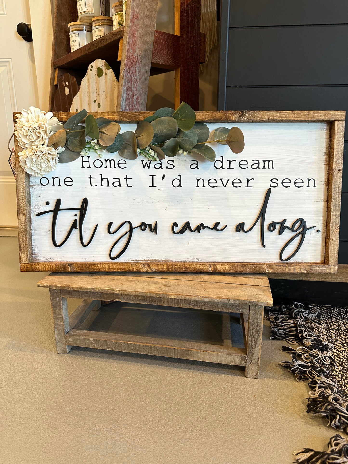 Cover Me up lyric sign