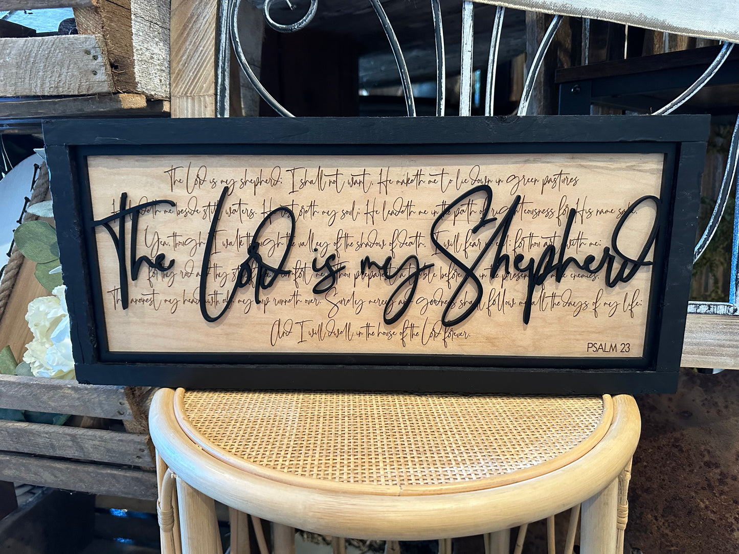 The lord is my Shepherd