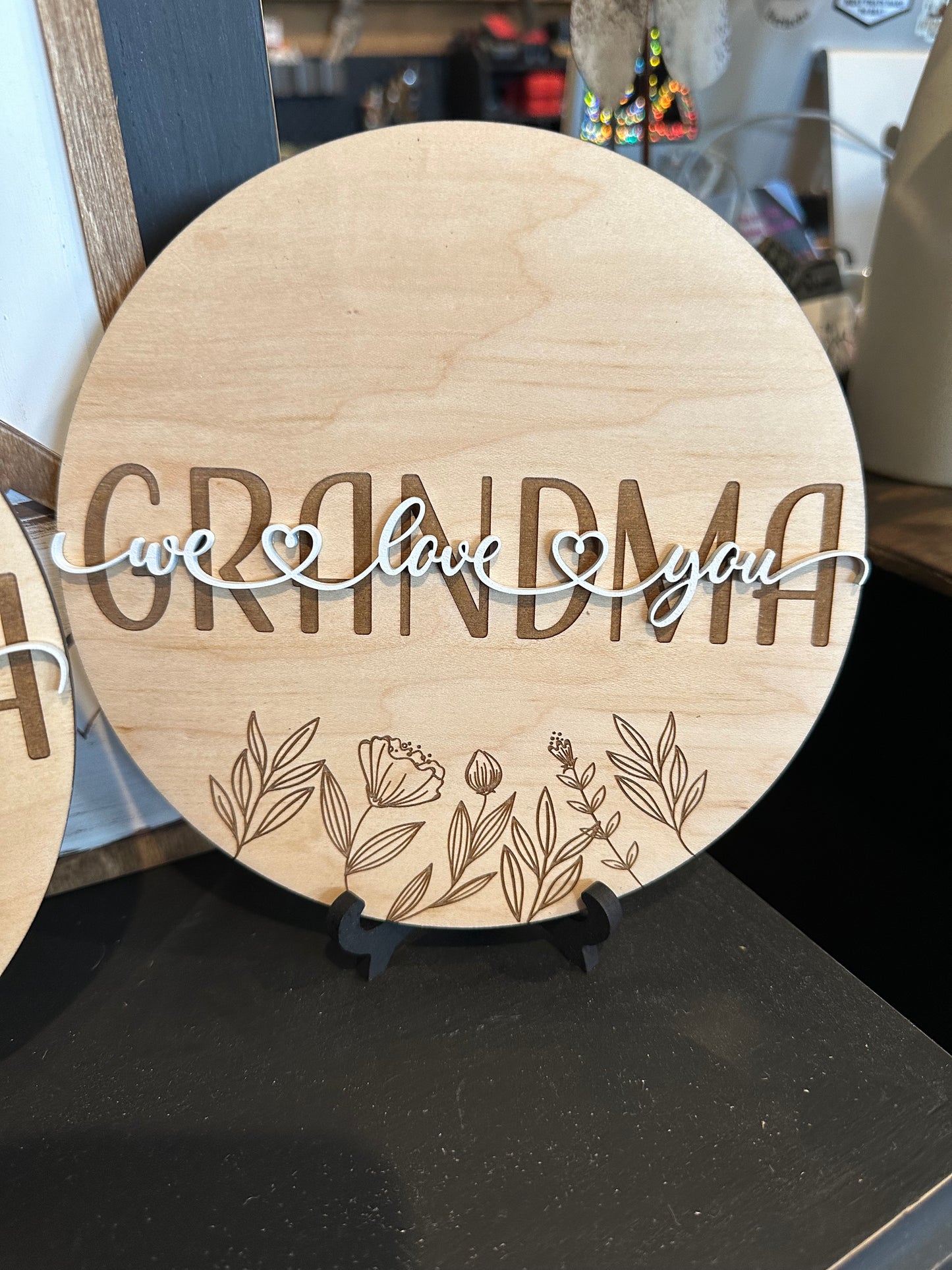 Round Plaque
