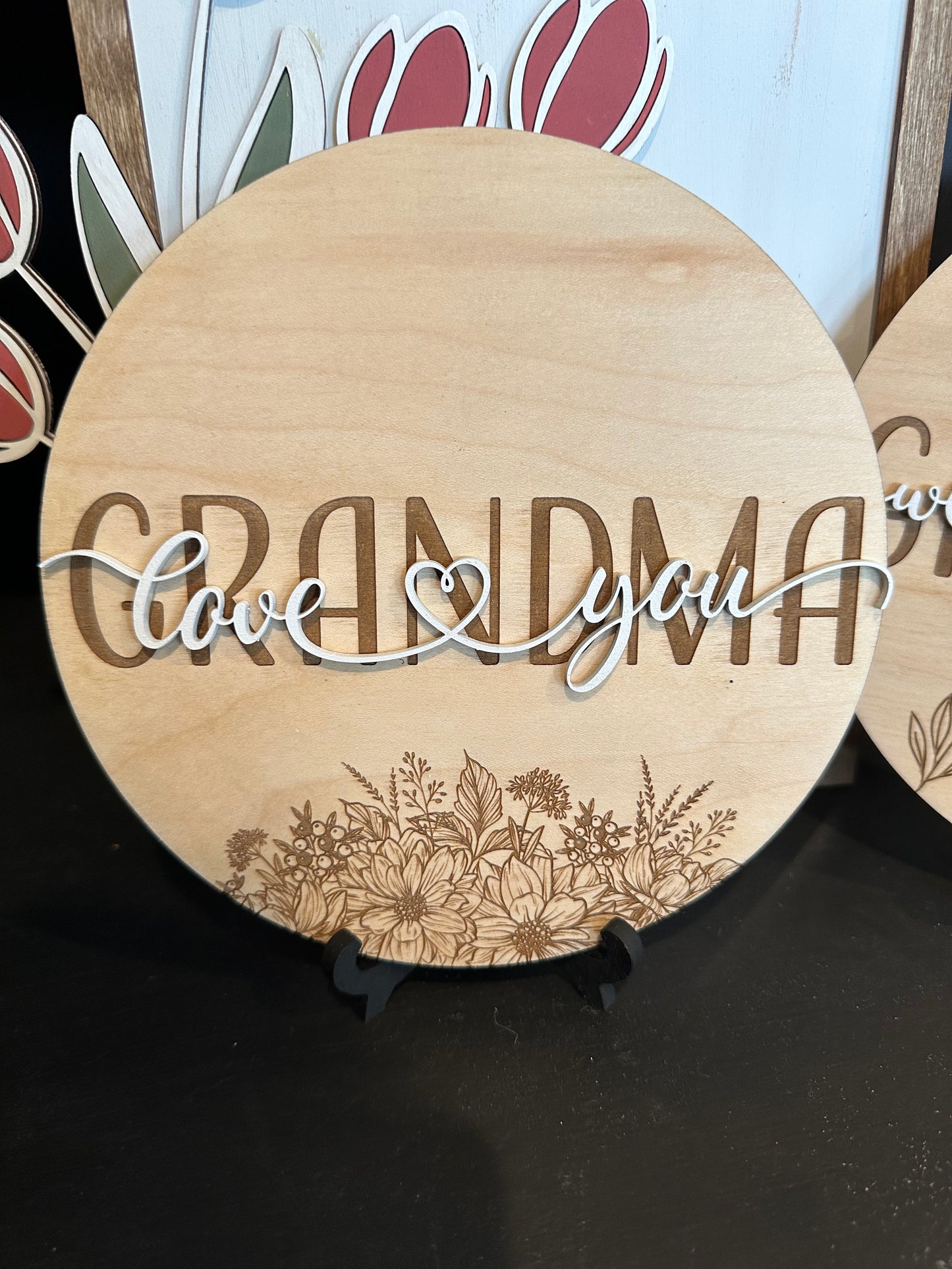 Round Plaque