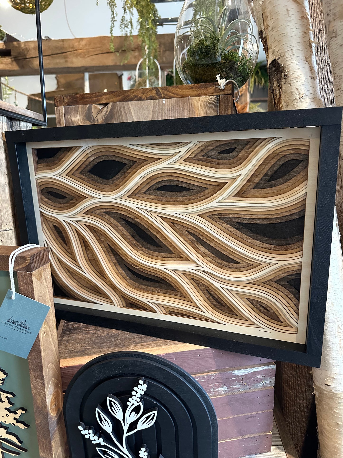 layered leaf piece