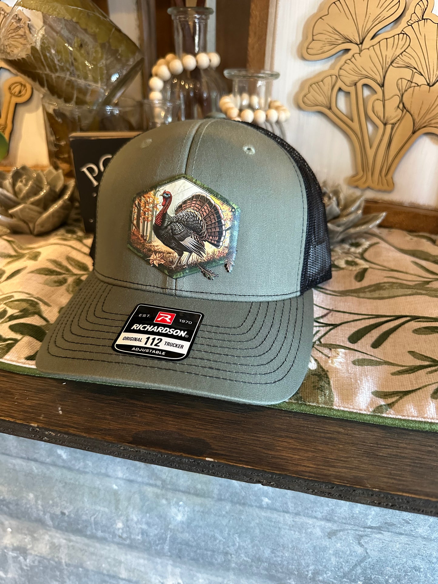 UV turkey patch hat