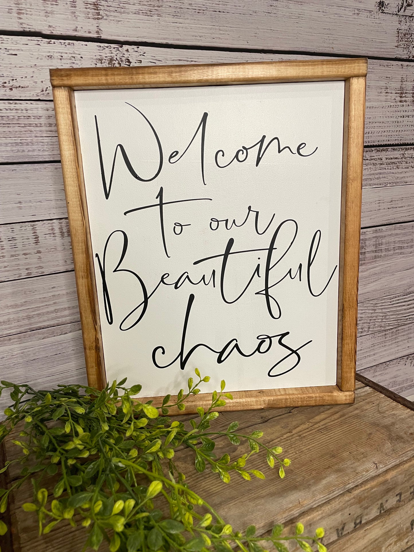 Welcome to our beautiful chaos