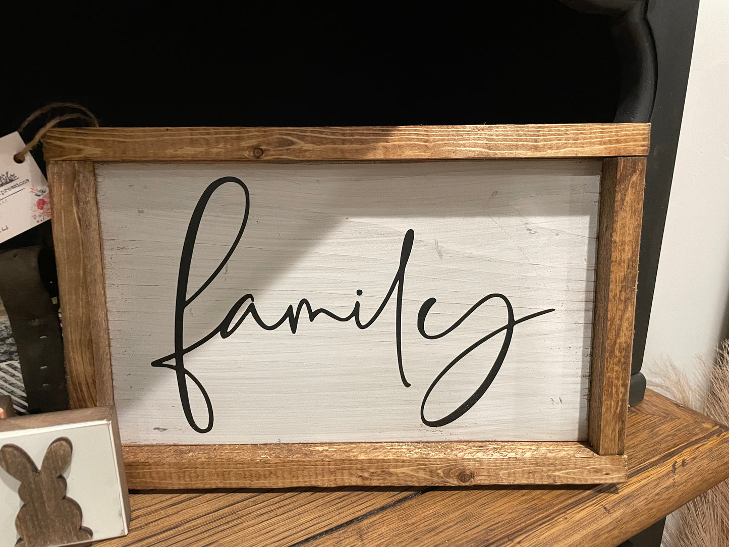 Single Word Tabletop signs