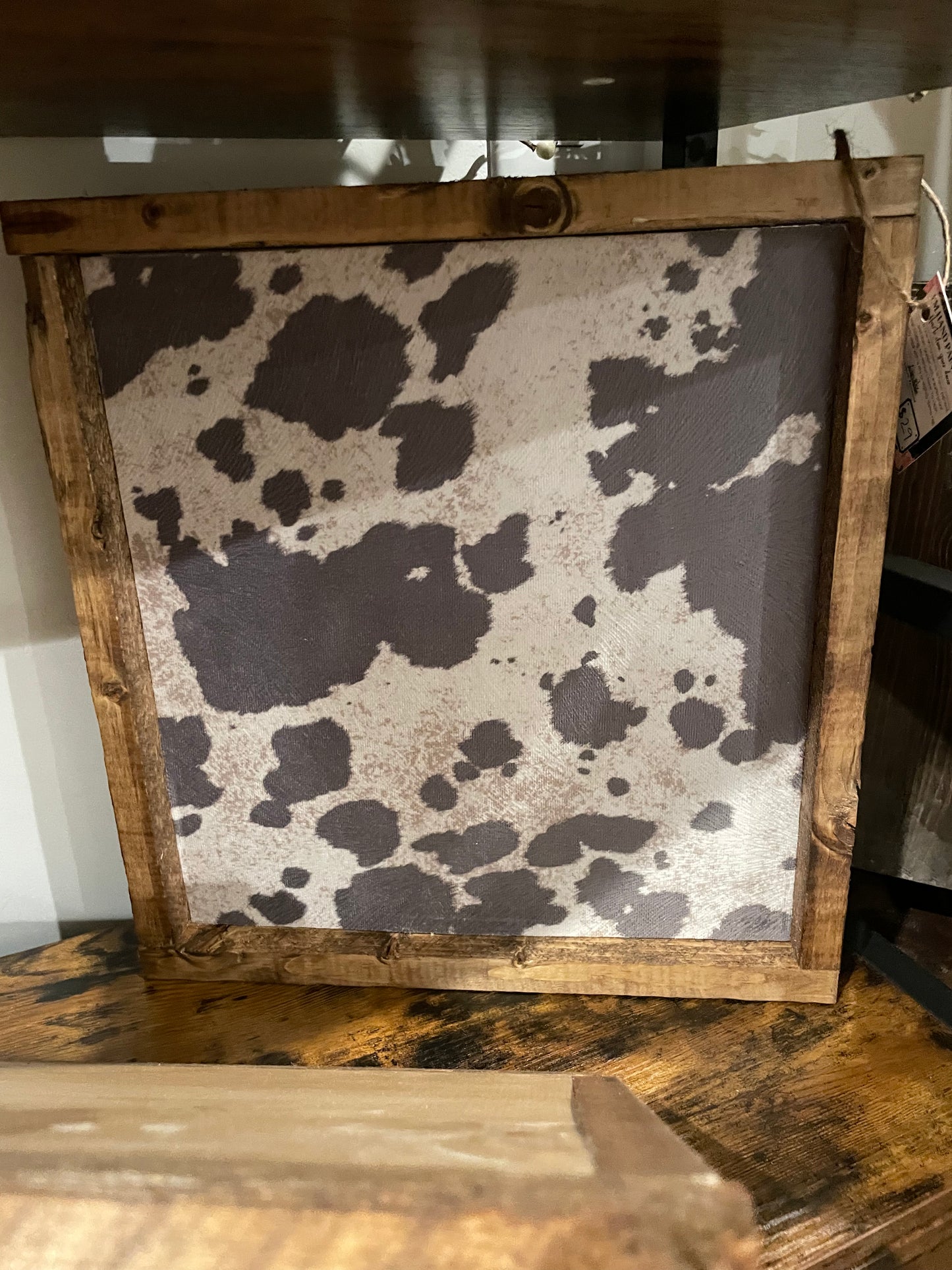 Cowhide accent
