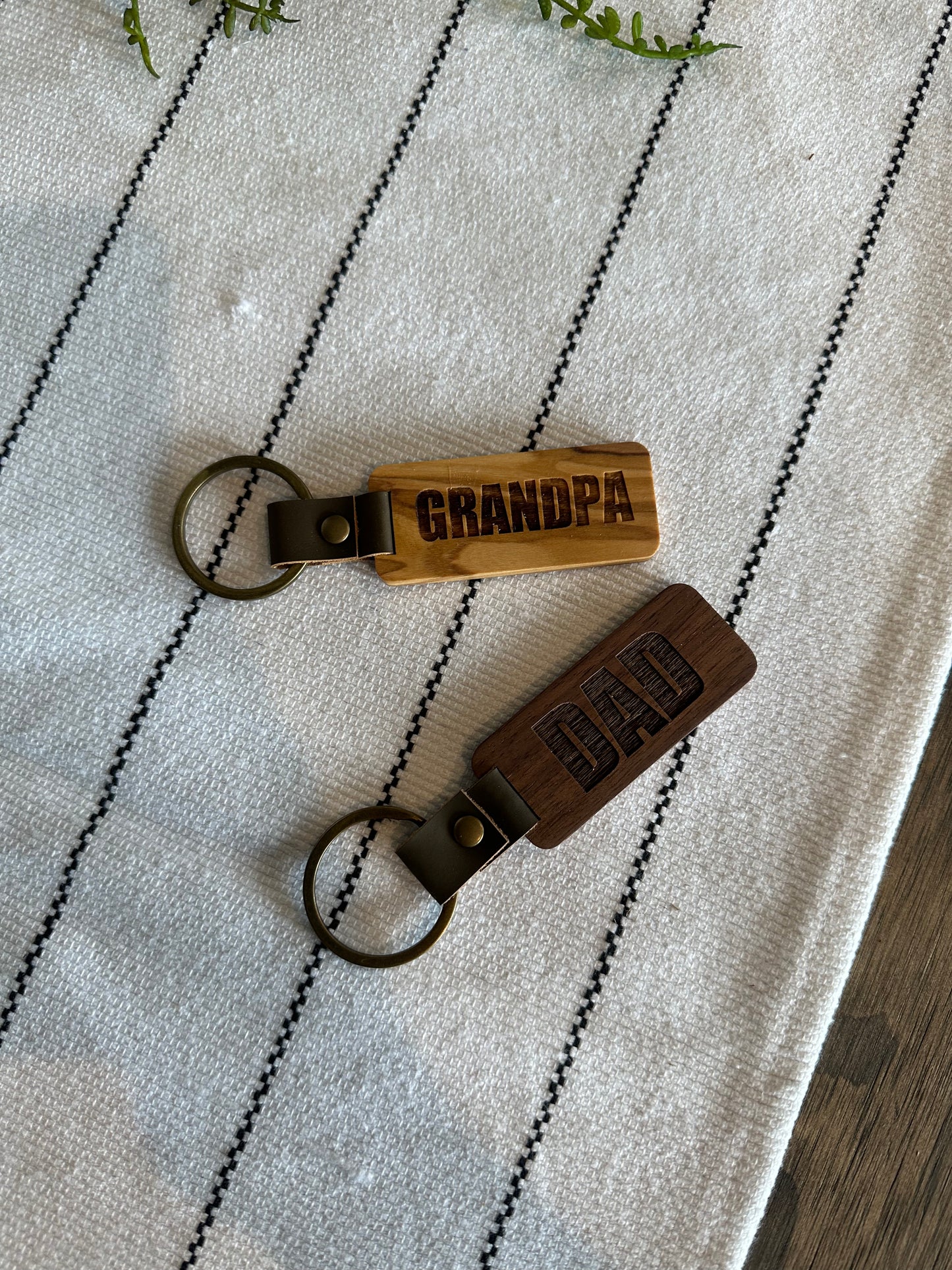 Custom Wood Keychains