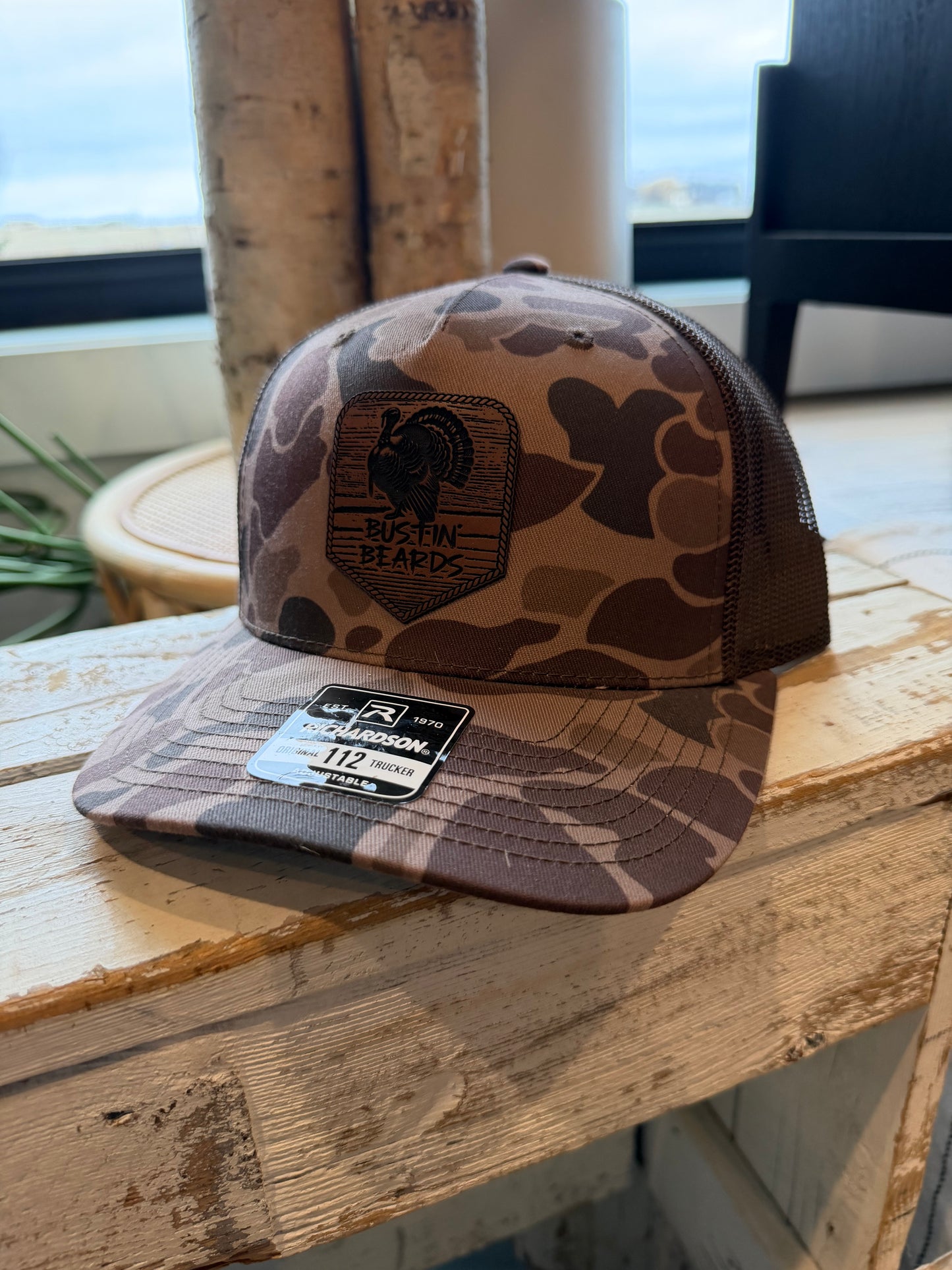 Bustin' Beards Duck Camo Hat