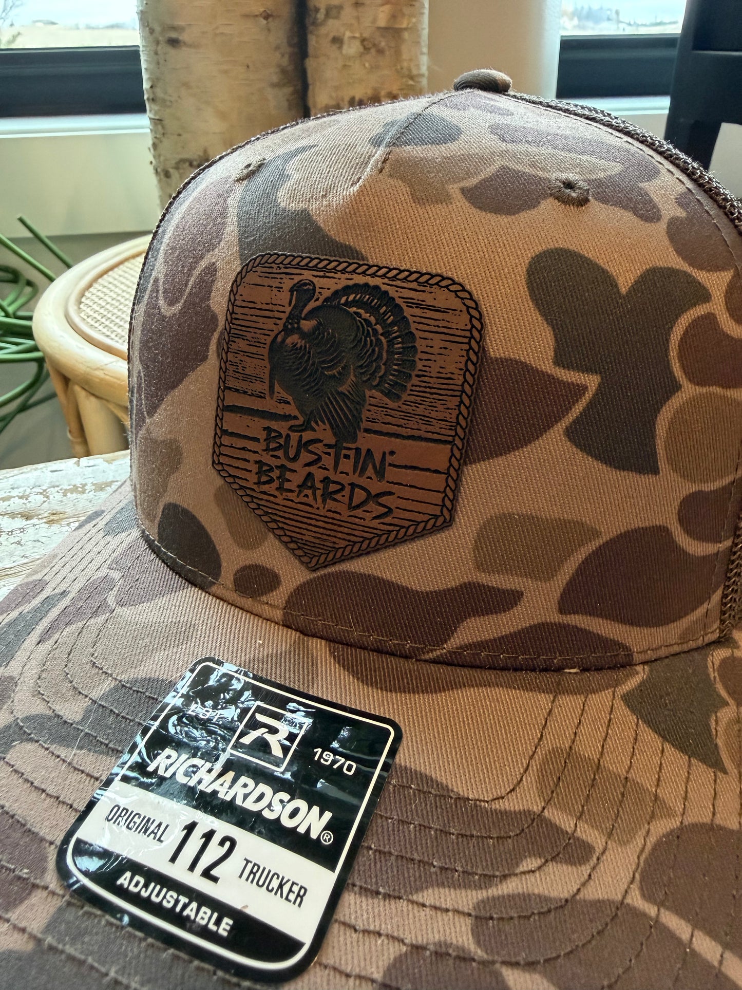 Bustin' Beards Duck Camo Hat