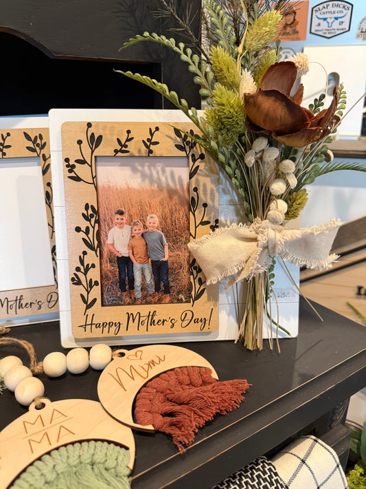 Happy Mother's Day Shiplap Picture Frame