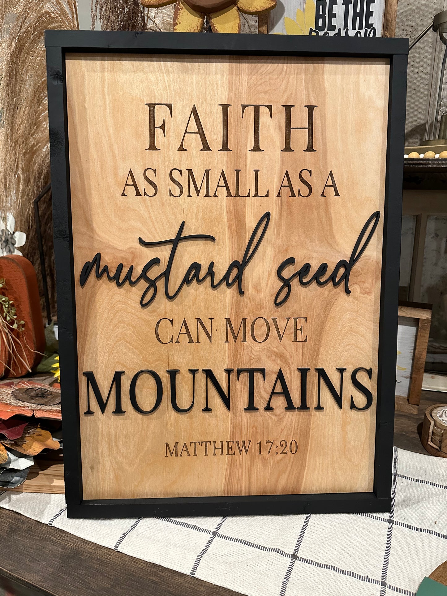 Faith as Small as a Mustard Seed Verse