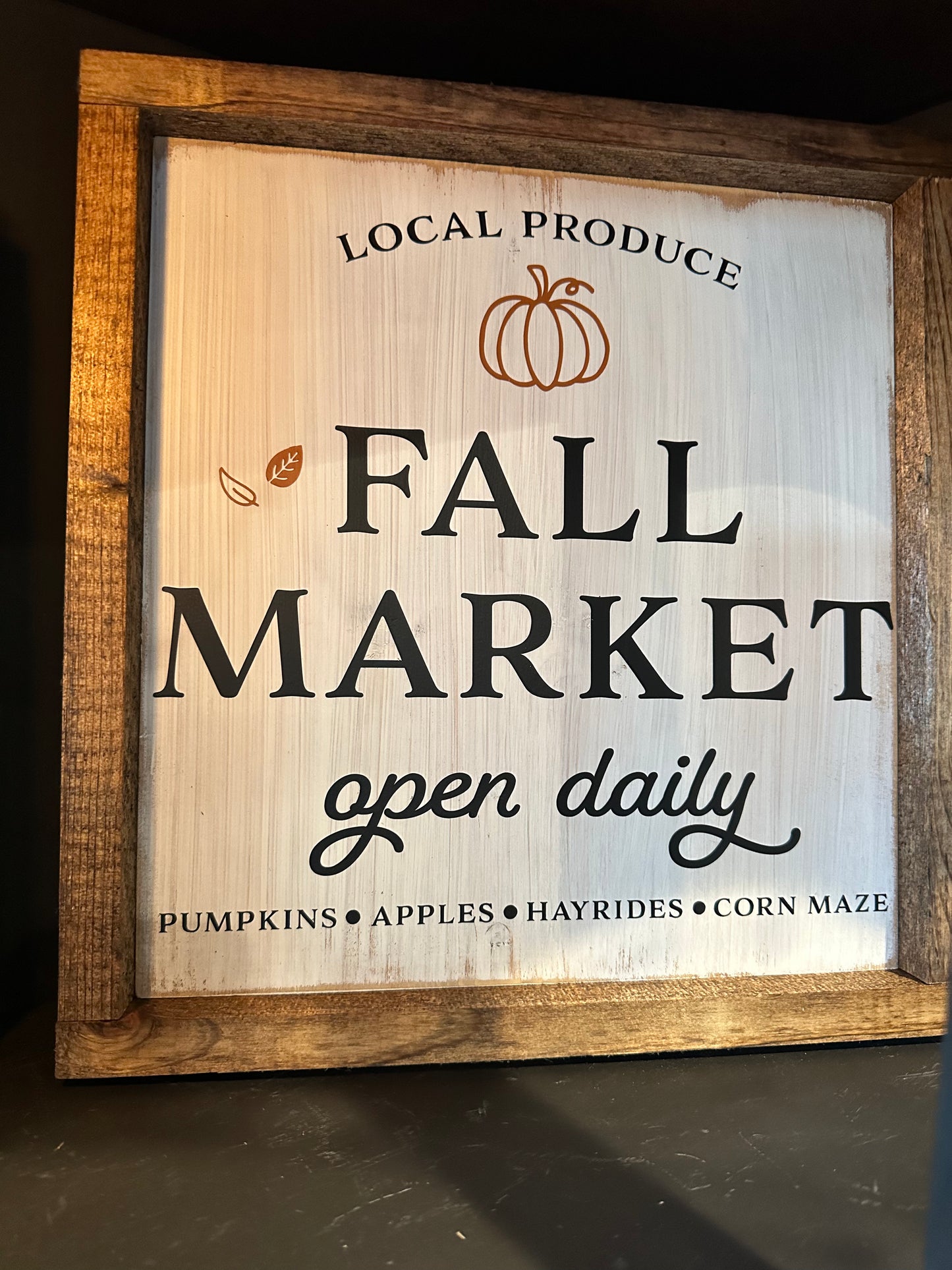 Local Fall Market