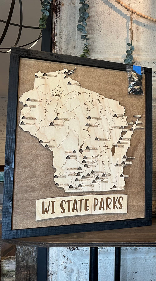 WI State Park Interactive Map