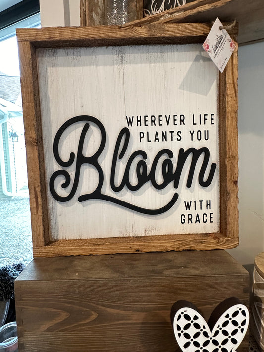 Bloom with grace