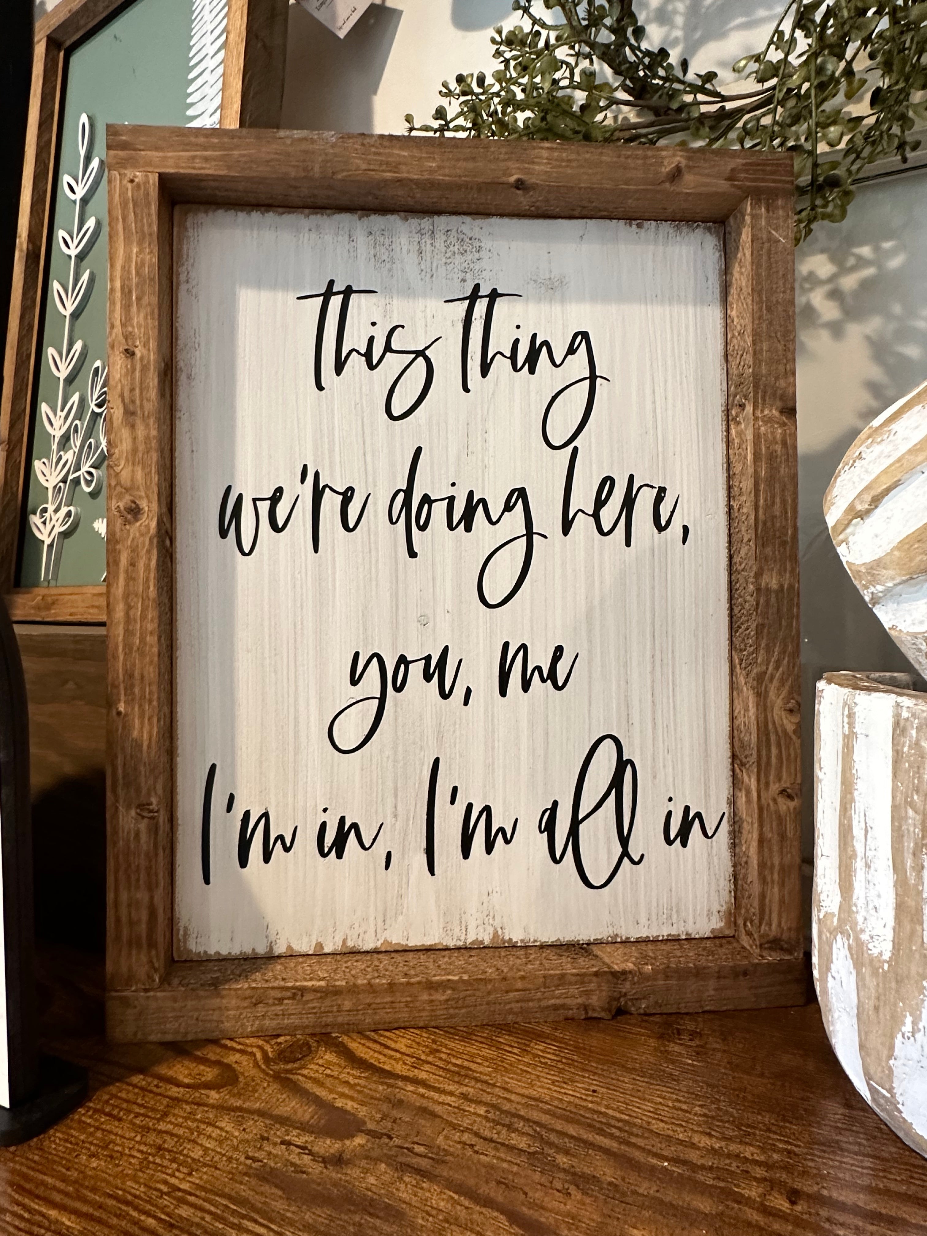 All in – Inspired Expressions WI