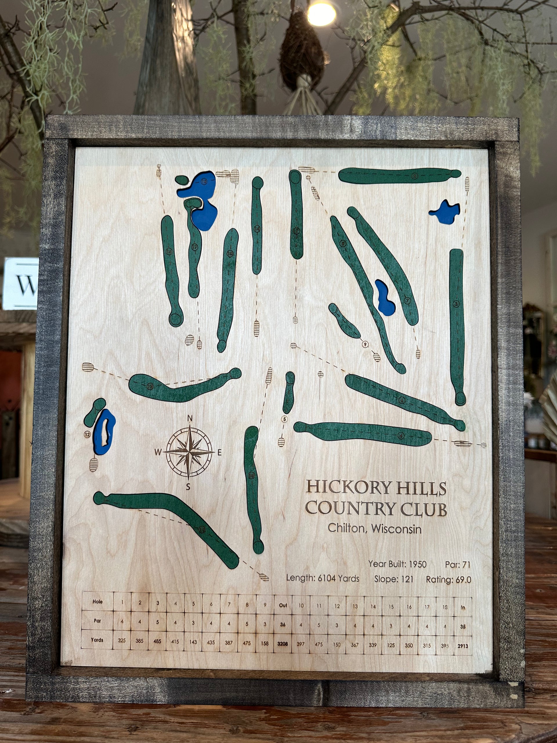 Custom Golf Course Maps – Inspired Expressions WI, image size:1920x2560